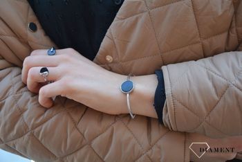 Pierścionek ✓ z kolekcji Happy Chic srebrne z onyksem DZP339ONX12R ✓ Srebrny pierścionek ✓ Pierścionek z onyksem ✓c (1).JPG